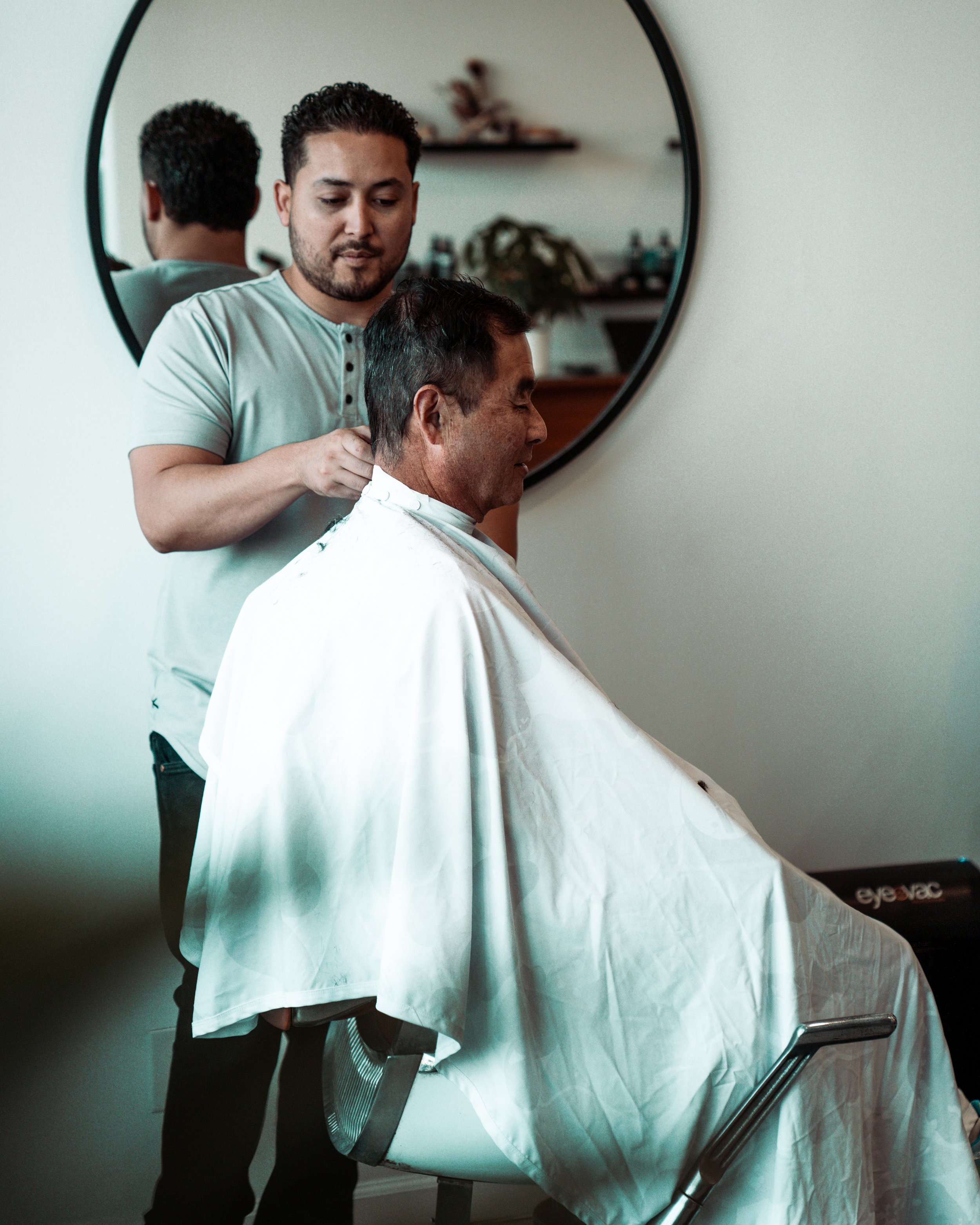 A haircut by Albert